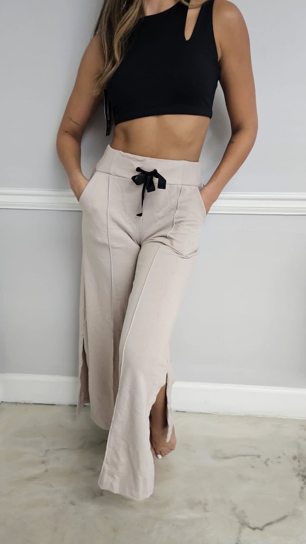 Wide Leg Pant String