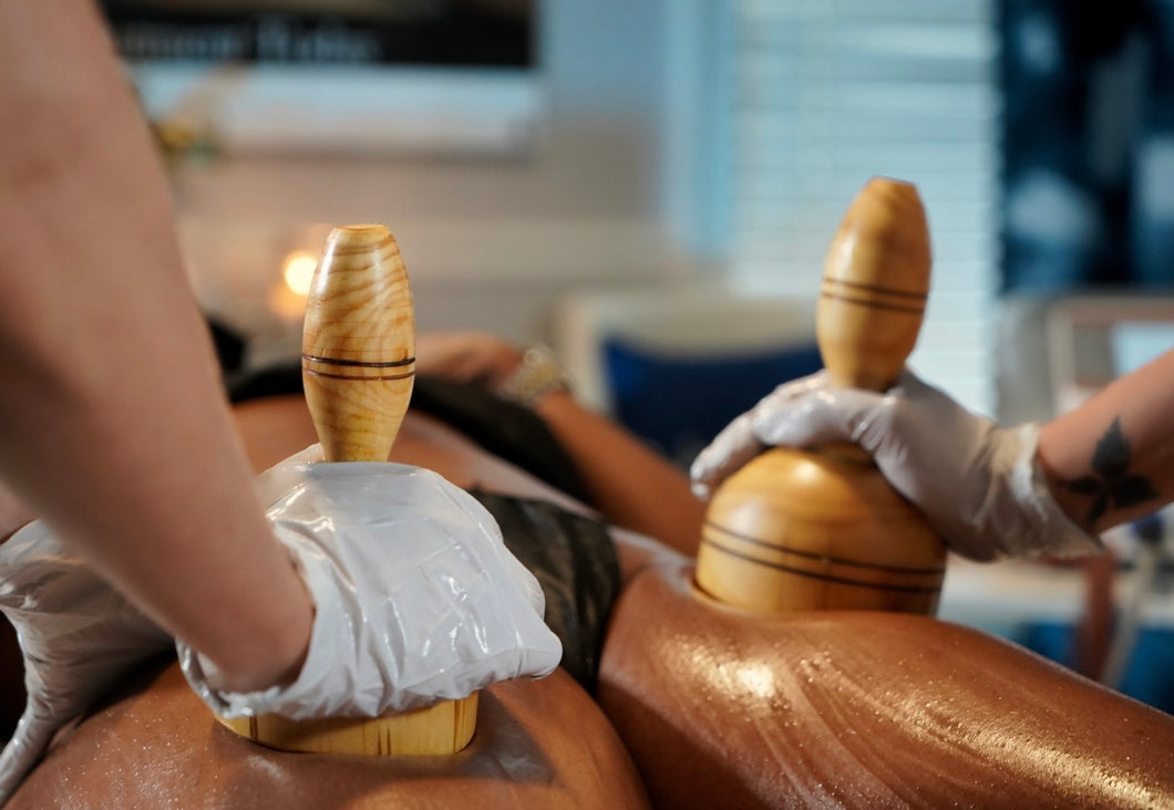 Body sculpting Massage +wood therapy